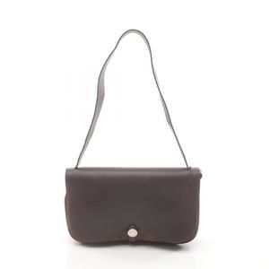 Hermes Danube Natural Briefcase Bag Butler Brown